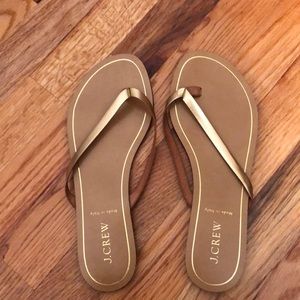 NEW gold tone sandals